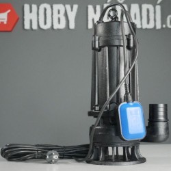 Liatinové kalové čerpadlo pre studňu a septik 750W s plavákom WQCD-0,75 GEKO Liatinové kalové čerpadlo pre studňu a septik 750W s plavákom WQCD-0,75 GEKO