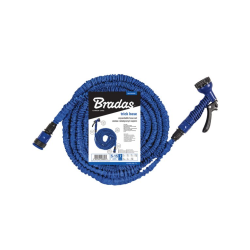 Flexibilná zmršťovacia záhradná hadica 15m-45m s postrekovačom - modrá TRICK HOSE