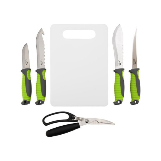 Súprava grilovacích nožov 4+1+1