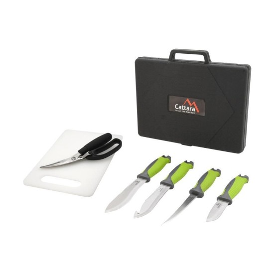 Súprava grilovacích nožov 4+1+1