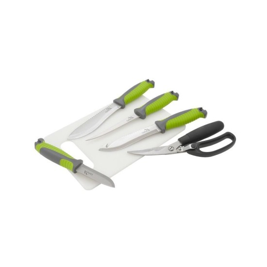 Súprava grilovacích nožov 4+1+1