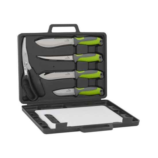 Súprava grilovacích nožov 4+1+1