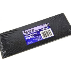 Brúsna mriežka 10ks, 280x105mm, P220 GEKO Brúsna mriežka 10ks, 280x105mm, P220 GEKO
