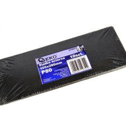 Brúsna mriežka 10ks, 280x105mm, P80 GEKO Brúsna mriežka 10ks, 280x105mm, P80 GEKO