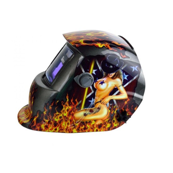 Profi Flame GEKO samostmievacia zváračská prilba Profi Flame GEKO samostmievacia zváračská prilba