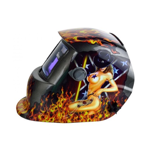 Profi Flame GEKO samostmievacia zváračská prilba