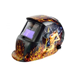 Profi Flame GEKO samostmievacia zváračská prilba