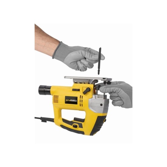 POWX0361 Priamočiara píla 810W Laser POWERPLUS