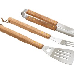 Sada grilovacích nástrojov WOOD 3ks