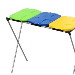 Stojan na 3 vrecia na triedenie odpadu GEKO