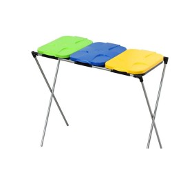 Stojan na 3 vrecia na triedenie odpadu GEKO