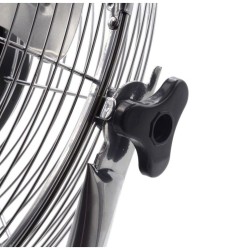 Podlahový ventilátor 120W, 45cm oceľ INOX GEKO