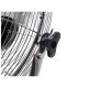Podlahový ventilátor 120W, 45cm oceľ INOX GEKO
