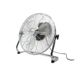 Podlahový ventilátor 120W, 45cm oceľ INOX GEKO