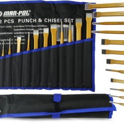 Sada razníkov a dlát 12ks MAR-POL