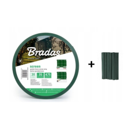 Páska na balkónový plot 35m, 4,75cm, zelená TOB45047535GRL