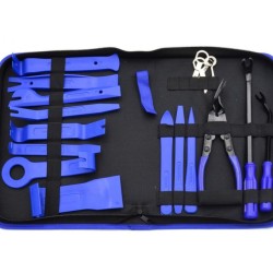 Sada 20 kusov na demontáž čalúnenia a autorádia GEKO