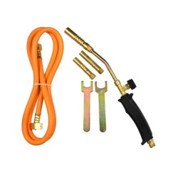 Plynový horák, 3 trysky 13,15,17mm, hadica 1,5m GEKO