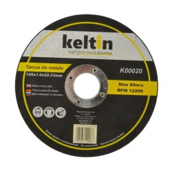 Rezací kotúč na kov 125x1,0x22,2mm KELTIN