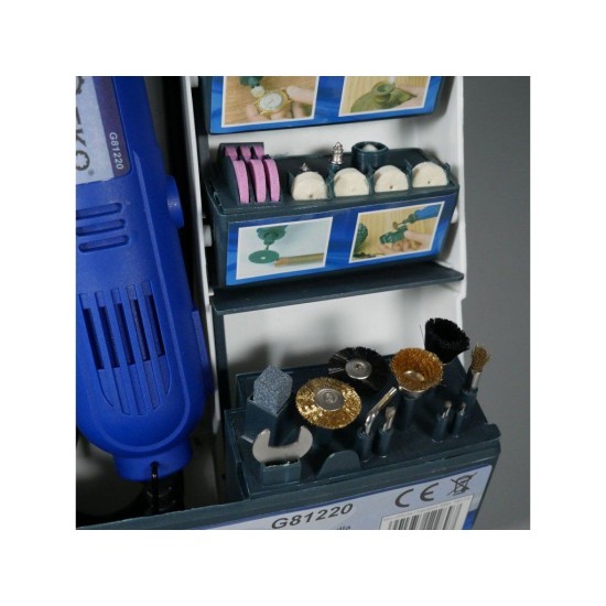 Mini rovný mlynček 270W s príslušenstvom 300ks GEKO