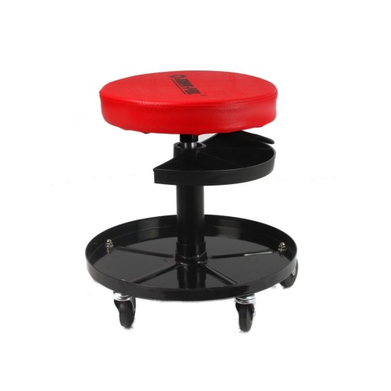 Nastaviteľné montážne mobilné sedadlo s priehradkou MAR-POL