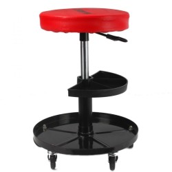 Nastaviteľné montážne mobilné sedadlo s priehradkou MAR-POL