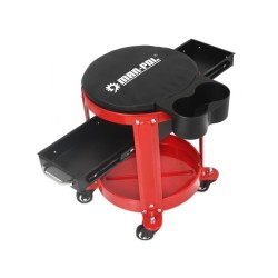 Montážne mobilné sedadlo so zásuvkou a priehradkou MAR-POL