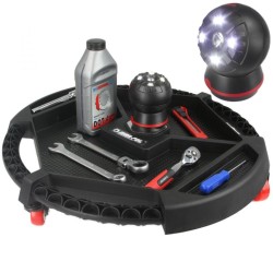 Mobilný dielenský priestor s LED baterkou MAR-POL