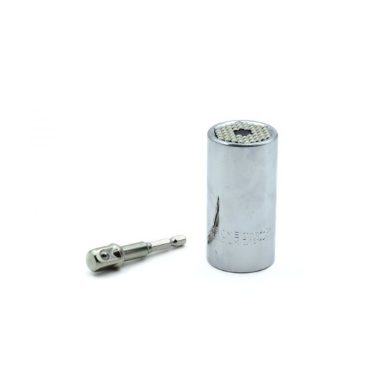 Univerzálna nástrčná hlava CrV 11-32mm + adaptér GEKO Univerzálna nástrčná hlava CrV 11-32mm + adaptér GEKO
