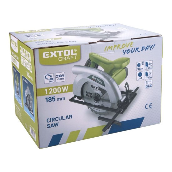 Kotúčová píla, 185mm, 1200W EXTOL CRAFT