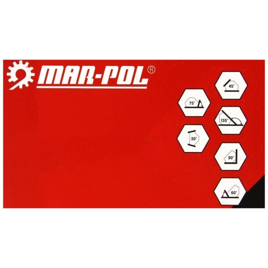 Uhlový magnet 30°/45°/60°/75°/90°/135°, 15kg MAR-POL Uhlový magnet 30°/45°/60°/75°/90°/135°, 15kg MAR-POL