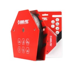 Uhlový magnet 30°/45°/60°/75°/90°/135°, 15kg MAR-POL