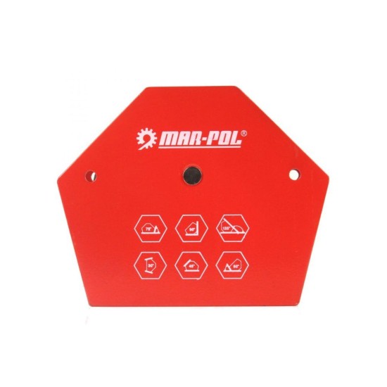 Uhlový magnet 30°/45°/60°/75°/90°/135°, 25kg MAR-POL Uhlový magnet 30°/45°/60°/75°/90°/135°, 25kg MAR-POL