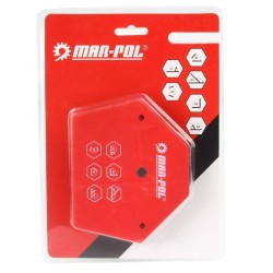 Uhlový magnet 30°/45°/60°/75°/90°/135°, 25kg MAR-POL