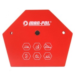 Uhlový magnet 30°/45°/60°/75°/90°/135°, 35kg MAR-POL