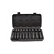 Nástrčné hlavice 10-19mm, 1/2", 38/78mm, sada 20ks, CrMo, 6-hrané v puzdre GEKO Nástrčné hlavice 10-19mm, 1/2", 38/78mm, sada 20ks, CrMo, 6-hrané v puzdre GEKO