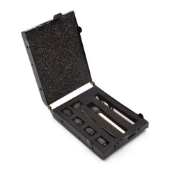 Sada fréz na vŕtanie bodových zvarov 9 ks, M8-M10 GEKO