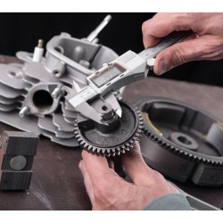 Posuvná digitálna stupnica z nehrdzavejúcej ocele, 0-150 mm, podsvietenie displeja EXTOL PREMIUM Posuvná digitálna stupnica z nehrdzavejúcej ocele, 0-150 mm, podsvietenie displeja EXTOL PREMIUM