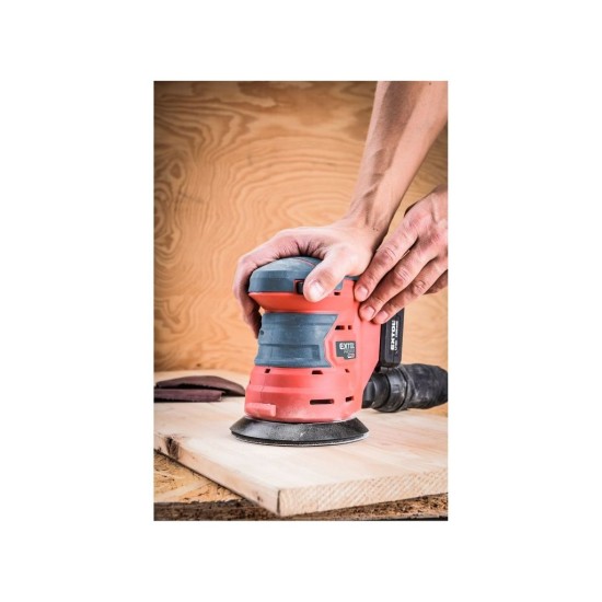 Excentrická brúska SHARE20V, 125mm, 20V Li-ion, bez akumulátora a nabíjačky EXTOL PREMIUM Excentrická brúska SHARE20V, 125mm, 20V Li-ion, bez akumulátora a nabíjačky EXTOL PREMIUM