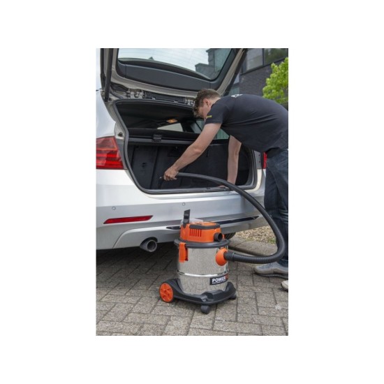 POWDP6040 Akumulátorový vysávač suchý/mokrý 20V (bez batérie) 20L POWERPLUS POWDP6040 Akumulátorový vysávač suchý/mokrý 20V (bez batérie) 20L POWERPLUS