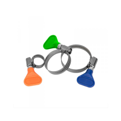 Sťahovacia páska z nehrdzavejúcej ocele s motýlikom 16-27mm Sťahovacia páska z nehrdzavejúcej ocele s motýlikom 16-27mm