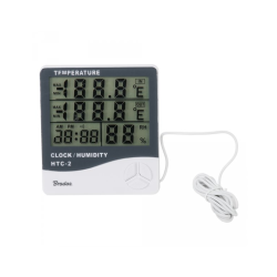 Vnútorná meteostanica s externým teplotným senzorom WHITE LINE