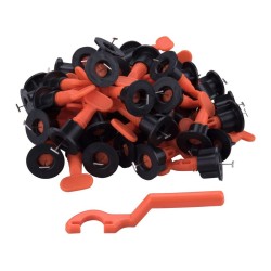 Dištančné / vyrovnávacie spony opakovane použiteľné, sada 50 ks, na vyrovnávanie dlaždíc/dlažby EXTOL PREMIUM Dištančné / vyrovnávacie spony opakovane použiteľné, sada 50 ks, na vyrovnávanie dlaždíc/dlažby EXTOL PREMIUM