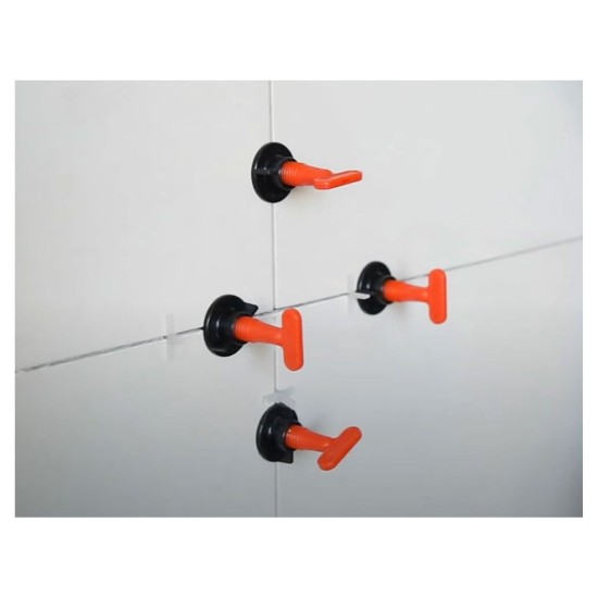 Dištančné / vyrovnávacie spony opakovane použiteľné, sada 50 ks, na vyrovnávanie dlaždíc/dlažby EXTOL PREMIUM Dištančné / vyrovnávacie spony opakovane použiteľné, sada 50 ks, na vyrovnávanie dlaždíc/dlažby EXTOL PREMIUM