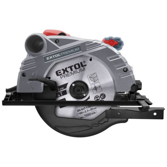 Kotúčová píla, 185mm, 1400W EXTOL PREMIUM Kotúčová píla, 185mm, 1400W EXTOL PREMIUM