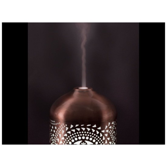 Aróma difuzér ORIENT, osviežovač vzduchu a zvlhčovač vzduchu, kovový povrchový NATURE7