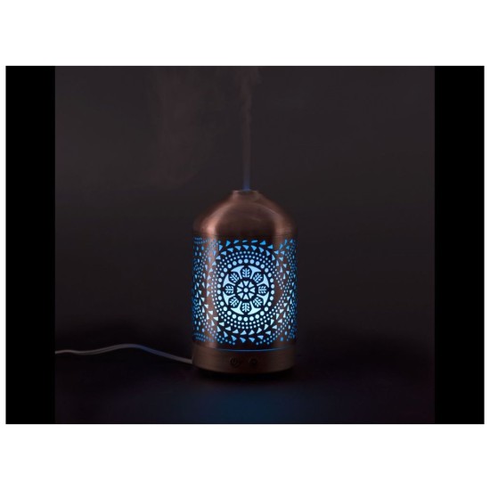 Aróma difuzér ORIENT, osviežovač vzduchu a zvlhčovač vzduchu, kovový povrchový NATURE7