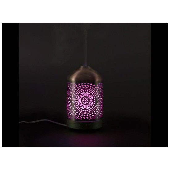 Aróma difuzér ORIENT, osviežovač vzduchu a zvlhčovač vzduchu, kovový povrchový NATURE7