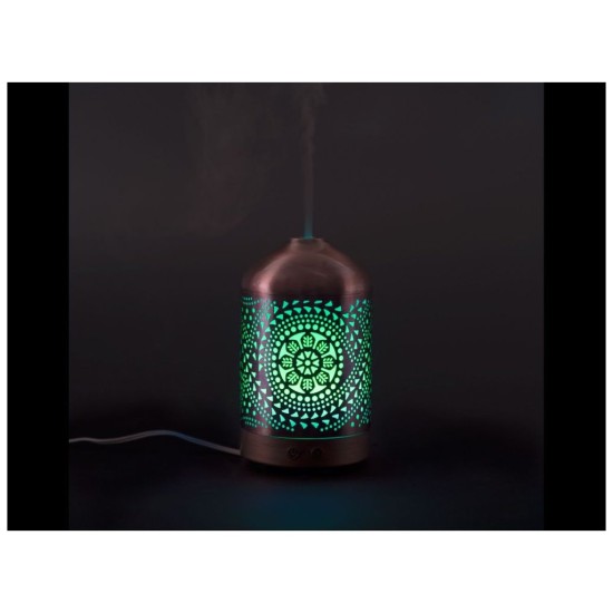 Aróma difuzér ORIENT, osviežovač vzduchu a zvlhčovač vzduchu, kovový povrchový NATURE7