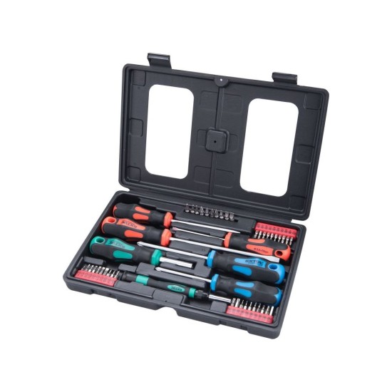 Sada skrutkovačov a bitov 47ks, hroty 1/4" a mini hroty 4mm, CrV EXTOL PREMIUM Sada skrutkovačov a bitov 47ks, hroty 1/4" a mini hroty 4mm, CrV EXTOL PREMIUM